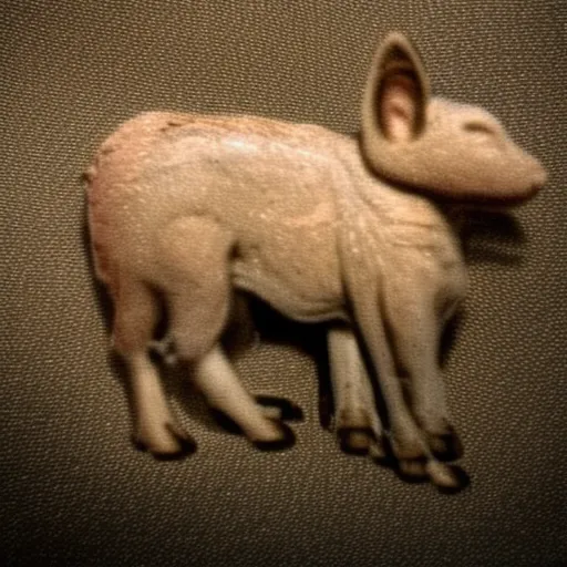 

Une photo d'un âne miniature de couleur beige, debout dans un pré, regardant vers l'objectif. L'âne est attaché à un piquet et porte