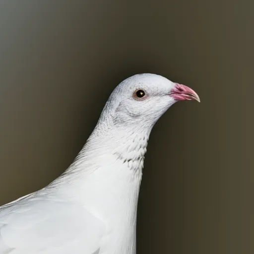 

A photo of a white dove perched on a person's finger, looking content and calm. The dove symbolizes the unexpected benefits of owning a dove as a pet, such as companionship, relaxation, and a sense of peace.